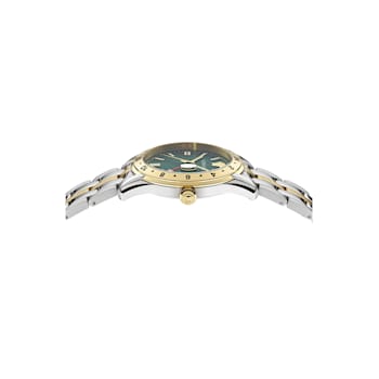 Versace Greca Time GMT Two-tone Bracelet Watch