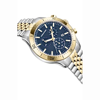 Ferragamo Master Chrono Two-tone Bracelet Watch