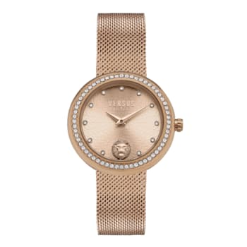 Versus Versace Lea Crystal Bracelet Watch
