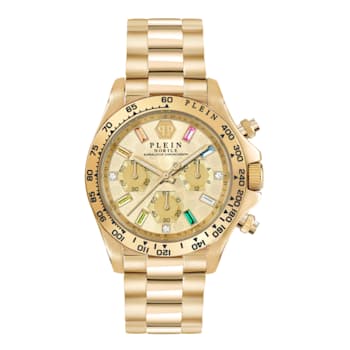 Philipp Plein Nobile Lady Yellow Stainless Steel Bracelet Watch