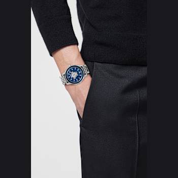 Medusa Deco Stainless Steel Bracelet Watch