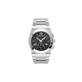 Vega Chrono Stainless Steel Bracelet Mens Watch