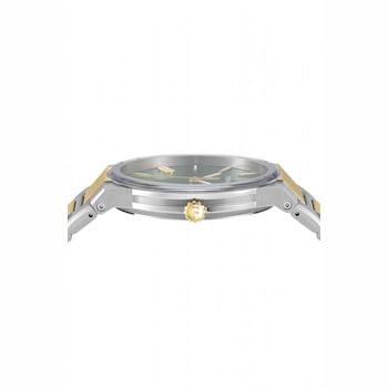 Ferragamo Infinity Sapphire Two-tone Bracelet Mens Watch
