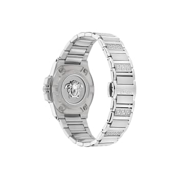 Greca Reaction Light Blue Dial Stainless Steel Bracelet Watch