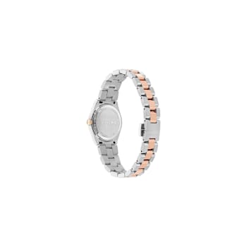 Vega Upper East Gray Dial Two-tone Stainless Steel Bracelet Watch