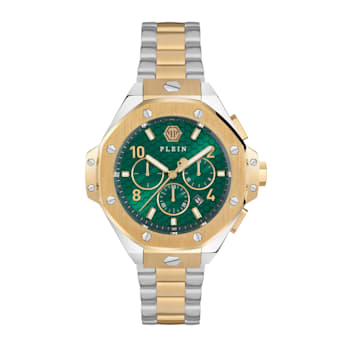 Plein Chrono Royal Two-tone Bracelet Mens Watch