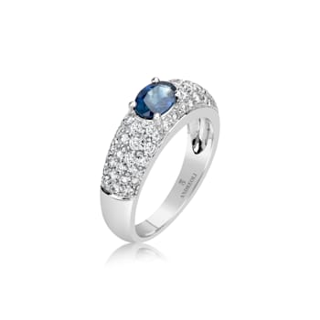 Andreoli Sapphire And Diamond Ring