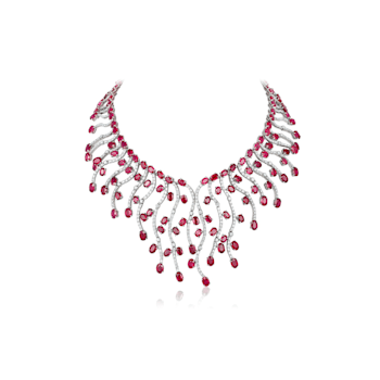 Andreoli Ruby And Diamond Necklace