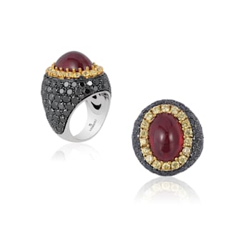 Andreoli Ruby And Diamond Ring