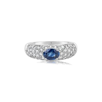 Andreoli Sapphire And Diamond Ring