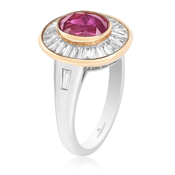 Andreoli Diamond And Ruby Ring