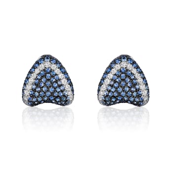 Andreoli Sapphire And Diamond Earrings