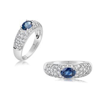 Andreoli Sapphire And Diamond Ring