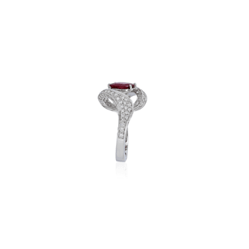 Andreoli Diamond And Ruby Ring