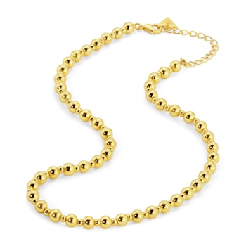 14k Yellow Gold Overlay on Brass The Dottie Choker