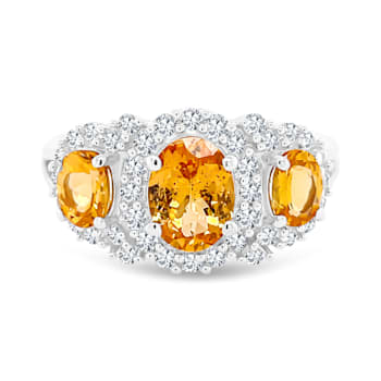Spessartite Oval Ring