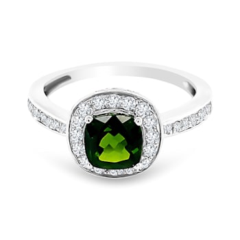 Chrome diopside sales rings jtv