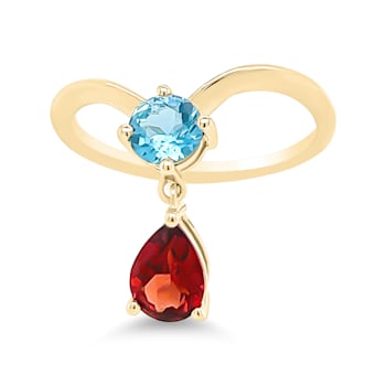 Topaz Heart Ring