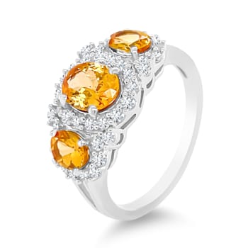 Spessartite Oval Ring