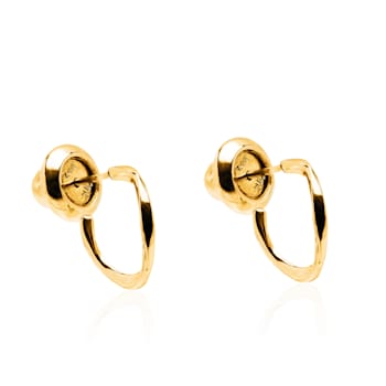 TANE Om Small 18 Karat Yellow Gold Earrings