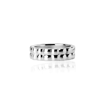 TANE Alma Sterling Silver Textured Ring