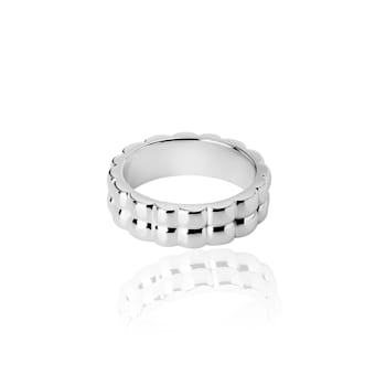 TANE Alma Sterling Silver Textured Ring