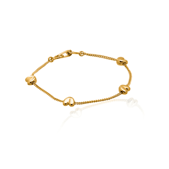 TANE Xilo Mini 18 Karat Yellow Gold Bracelet