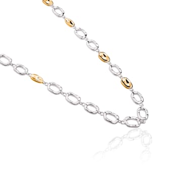 TANE Caminos Sterling Silver & 23 Karat Yellow Gold Vermeil Necklace