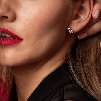 TANE Bésame 18 Karat Rose Gold Earrings