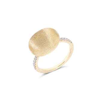 "Elite" 18kt Gold Buole and Diamonds Ring