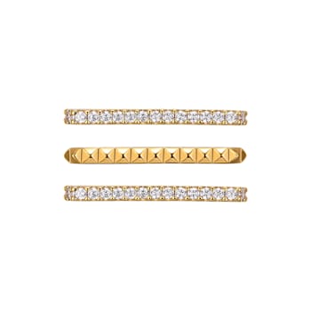 Venice Yellow Gold Tone Apple Watch Band Charms With Hinge
38/40mm.-Watch Not Included  Set of 3