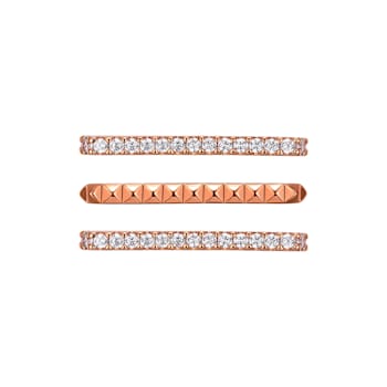 Venice Rose Tone Apple Watch Band Charms With Hinge 38/40mm.-Watch Not
Included  Set of 3