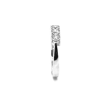 1.00Ct Round Band Lab Grown Diamond in 14K gold