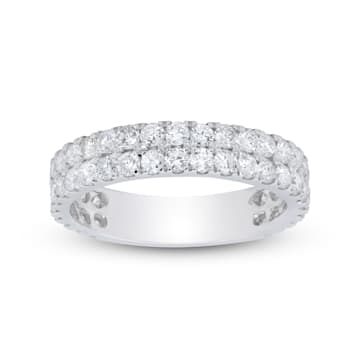 Gin & Grace 14K White Gold Natural White Diamonds Ring