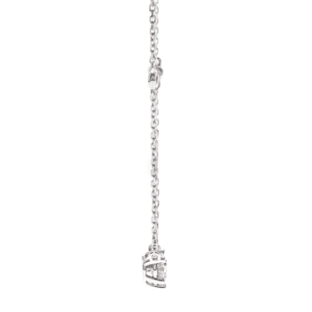 Gin & Grace 14K White Gold Natural White Diamond Necklace