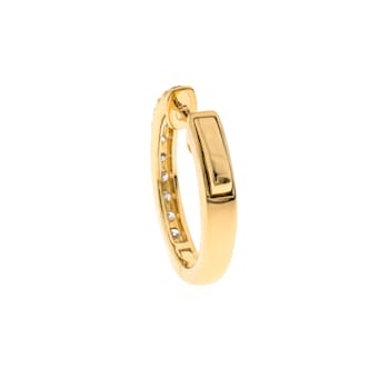Gin & Grace 14K Yellow Gold Natural Diamond Earring