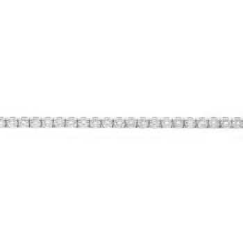 Gin & Grace 14K White Gold Natural White Diamond Bracelet