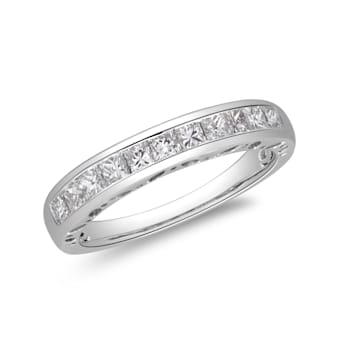Gin & Grace 14K White Gold Natural White Diamonds Ring