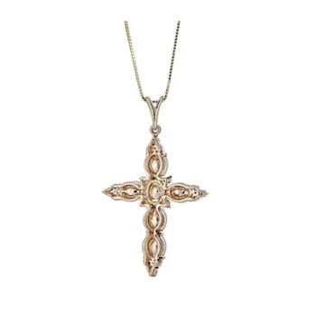 Gin and Grace 14K Yellow Gold Australian Opal Pendant with Diamonds
