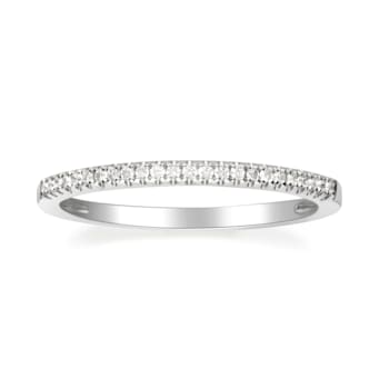 Gin & Grace 14K White Gold Real Diamond (I1) Ring
