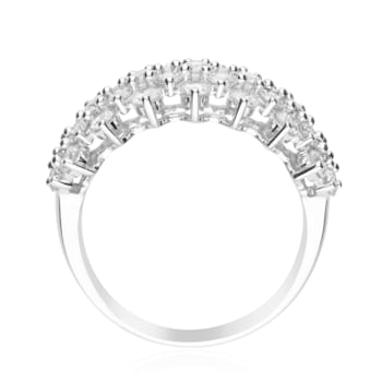 Gin & Grace 14K White Gold Real Diamond Ring (I1)