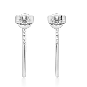 Gin & Grace 14K White Gold Natural Diamond (I1) Earring
