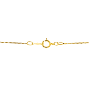 Gin & Grace 14k Yellow Gold Natural Diamond(I1) Pendant Necklace
with Genuine London Blue Topaz