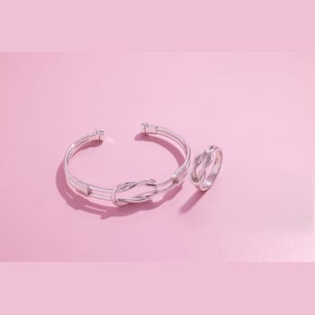 Sterling Silver Knot Ring.