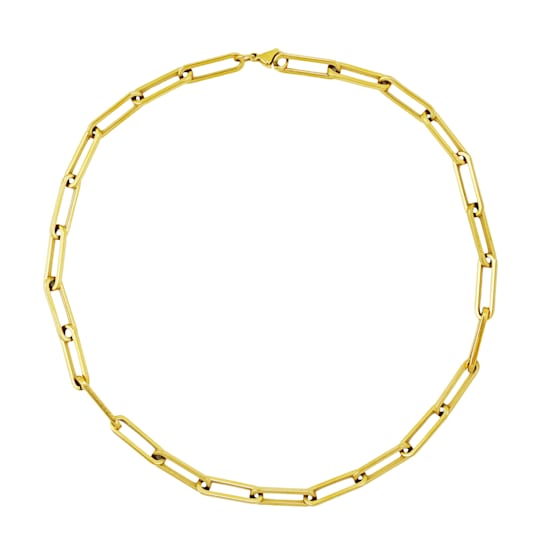 ROW 18K Yellow Gold Plated Stainless Steel Necklace