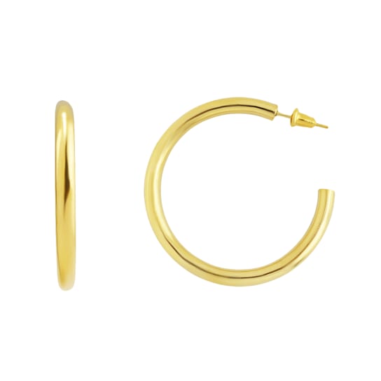 ERIN 18K Yellow Gold Plated Stainless Steel Hoop Earring