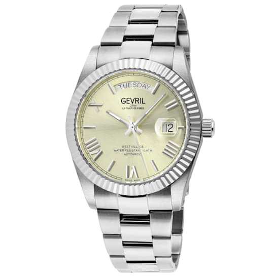 Gevril 48951B Men's West Village Swiss Automatic Watch
