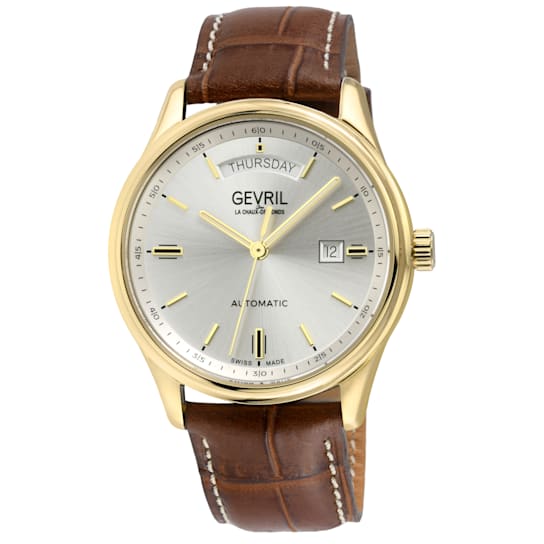 Gevril 48203 Men's Excelsior Swiss Automatic Movement Watch