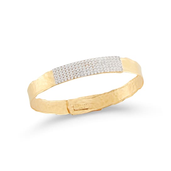 14K Gold 0.84 ct. tw. Diamond Cuff Bracelet