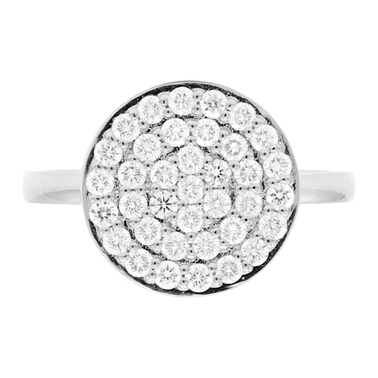 14K White Gold 0.63ct Diamond Ring